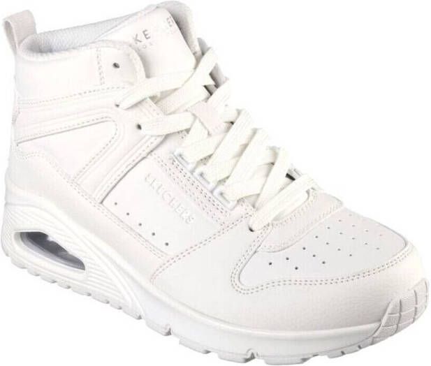 Skechers Klassieke Uno Veterschoen met Air-Cooled Memory Foam Wit Dames - Foto 6