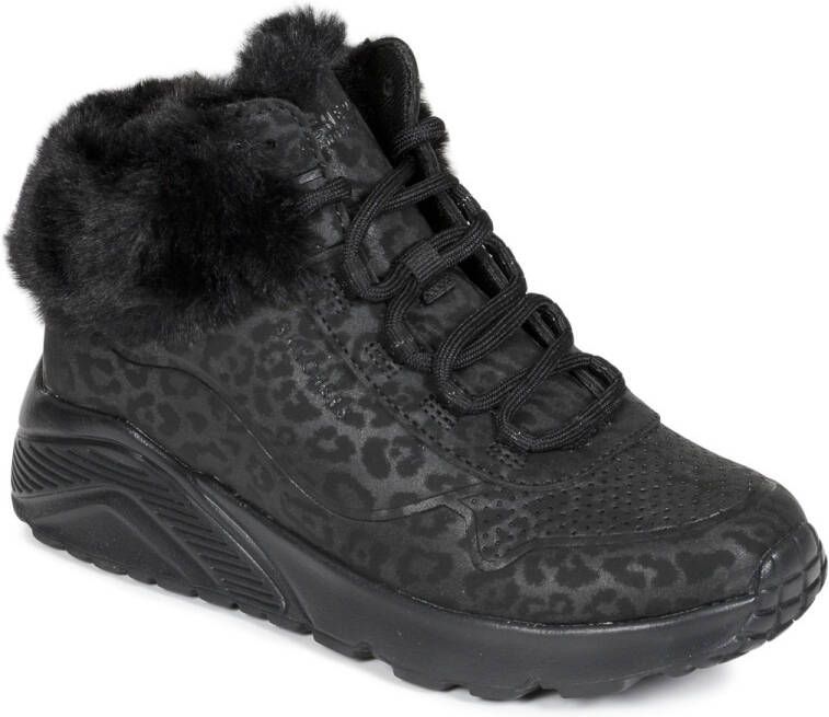 Skechers Uno Lite Veterboots Zwart - Foto 2