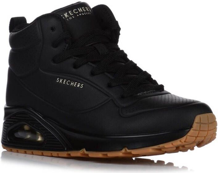 Skechers Uno Stand On Air High Black Wandelsneakers Dames - Foto 2