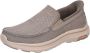 Skechers Slip-ins Pollard WilfRood Heren Instappers Taupe - Thumbnail 4