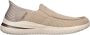 Skechers Hands Free Slip-Ins Delson 3.0 Cabrino VEGAN instapper Heren Taupe - Thumbnail 118