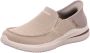 Skechers Hands Free Slip-Ins Delson 3.0 Cabrino VEGAN instapper Heren Taupe - Thumbnail 8