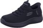 Skechers Hands Free Slip-Ins Summits instapschoen Zwart - Thumbnail 4