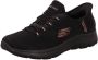 Skechers Slip-on sneakers SUMMITS-CLASSY NIGHT Slippers vrijetijdsschoen met comfortabele hielkussenfunctie - Thumbnail 4