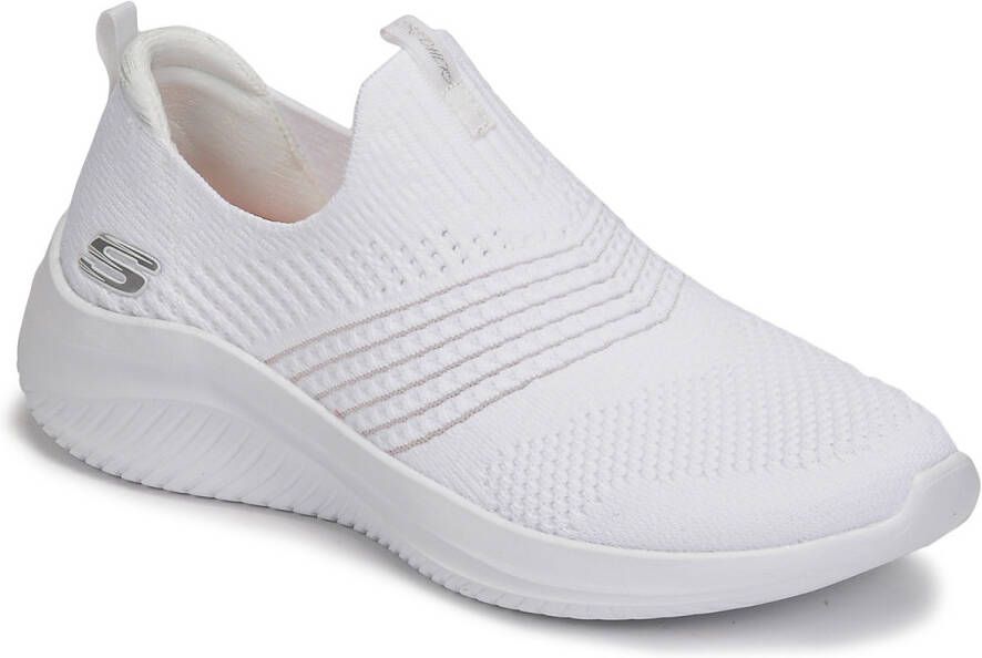 Skechers Ultra Flex 3.0 Sneakers Wit Dames