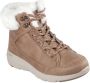 Skechers Glacial Ultra Cozyly Veterboot Vrouwen Bruin Cognac - Thumbnail 4