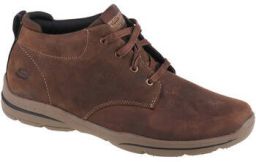 Skechers Relaxed Fit: Harper Melden Sneakers Brown Heren