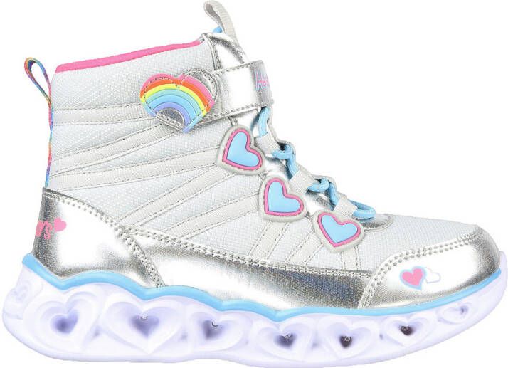 Skechers Sweetheart Lights Sweet Styling 302668L-SMLT voor Zilver Laarzen Sneeuw laarzen