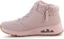 Skechers Uno Gen1 Darling Daze 310566L-BLSH voor Roze Laarzen - Thumbnail 4