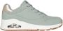Skechers Skecher Street UNO GOLDEN AIR Sneakers Dames 177094 SAGE - Thumbnail 2