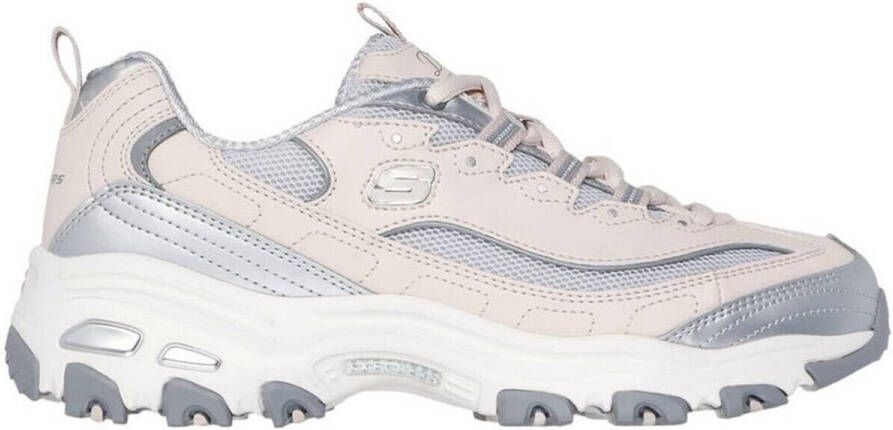 Skechers Sneakers D'LITES-CHROMATIC plateausneaker veterschoen met metallic accenten - Foto 5