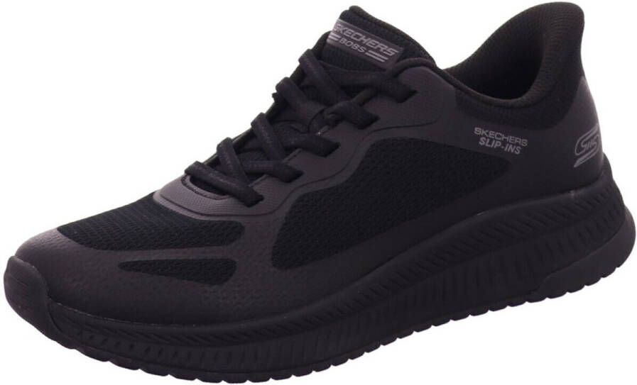 Skechers Slip-on sneakers BOBS SQUAD 4 Slippers vrijetijdsschoen lage schoen met memory foam