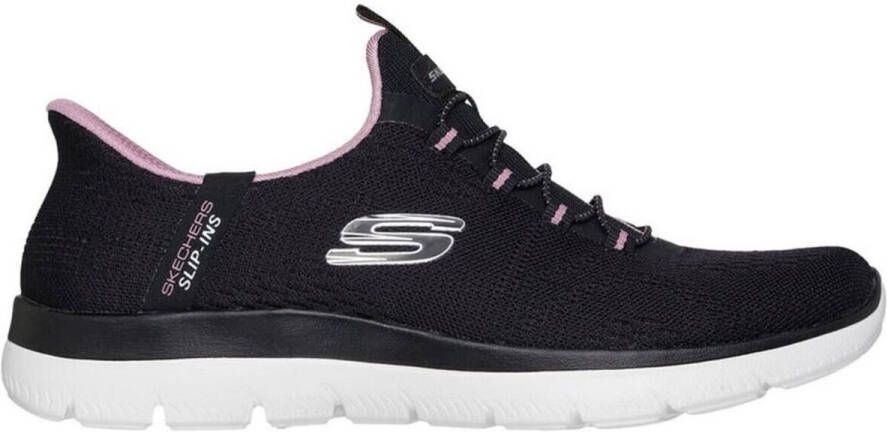 Skechers Dames Slip-ins Summits Dream Chaser Sneaker 150284 Black Mauve - Foto 3