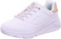 Skechers Uno Lite Metallic Mode Schoenen Wit Jongen - Thumbnail 6