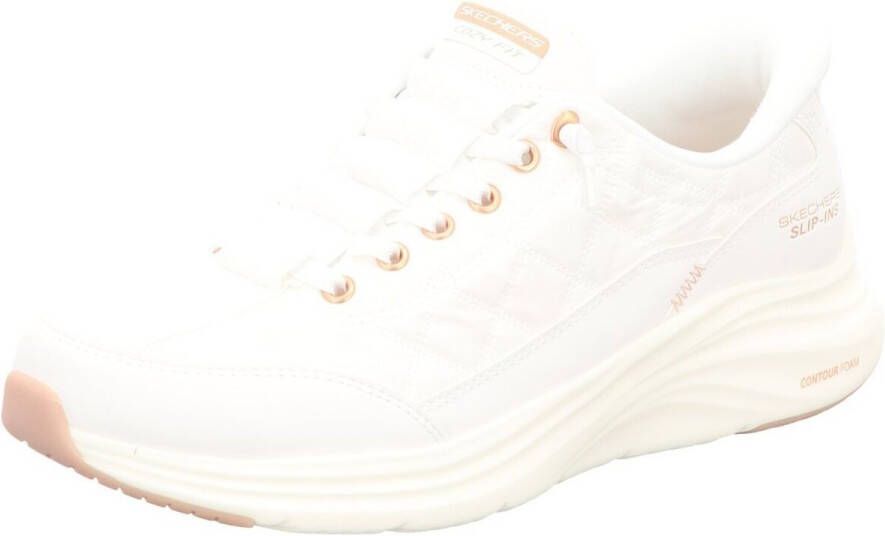 Skechers Slip-ins: Contour Foam Golden Hour Vrouwen Wit Sneakers