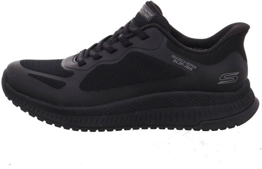 Skechers Slip-on sneakers BOBS SQUAD 4 Slippers vrijetijdsschoen lage schoen met memory foam