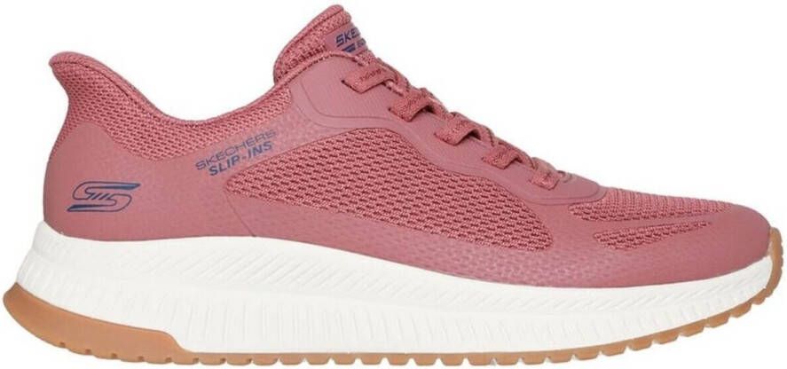 Skechers Slip-on sneakers BOBS SQUAD 4 Slippers vrijetijdsschoen lage schoen met memory foam - Foto 3