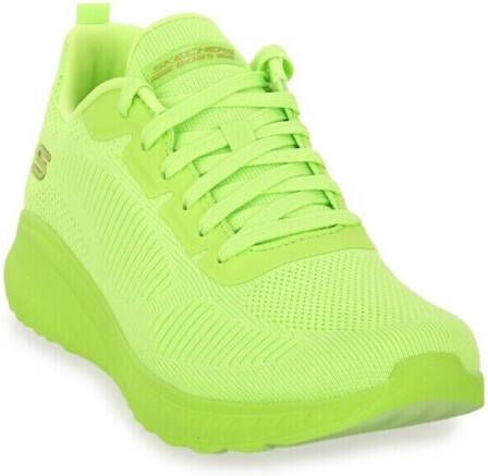 Skechers Sneakers BOBS SQUAD CHAOS-COOL RYTHMS brei sneakers veterschoen in vegan uitvoering - Foto 3