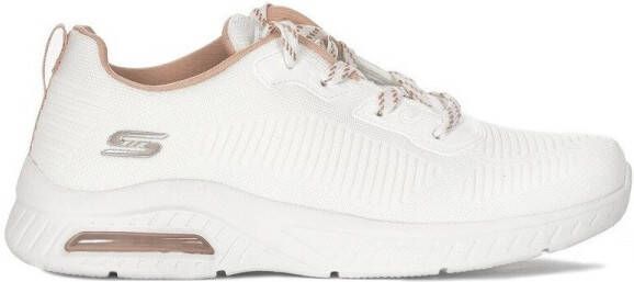 Skechers Sneakers BOBS SQUAD CHAOS AIR met gepolsterde schaprand vrijetijdsschoen lage schoen veterschoen - Foto 4