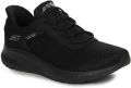 Skechers Slip-ins: BOBS Sport Squad Chaos dames Zwart Extra comfort Memory Foam - Zwart