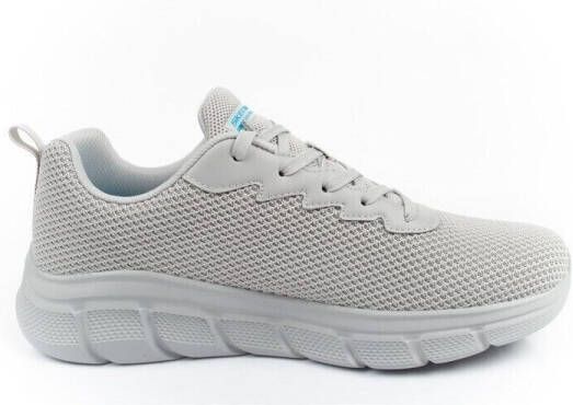 Skechers BOBS Sport B Flex Chill Edge herensneaker 118106 LTGY grijs - Foto 3
