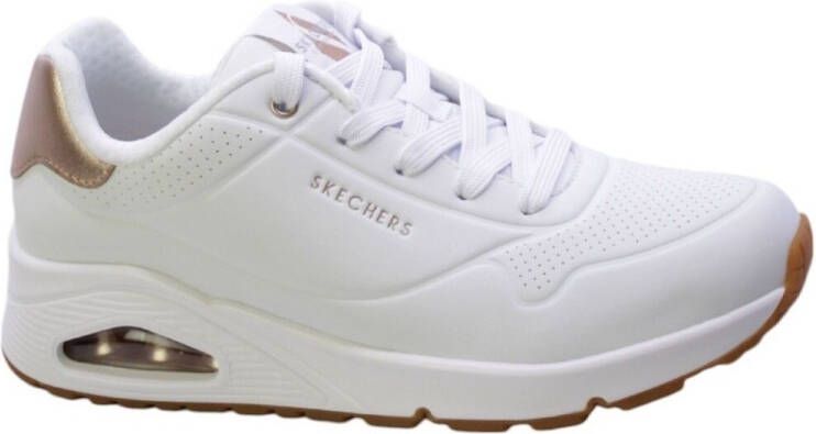 Skechers Sneakers UNO GOLDEN AIR Vrijetijdsschoen lage schoen veterschoen met metallic inzet - Foto 17