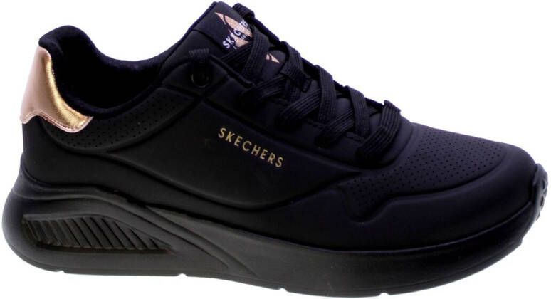Skechers Uno Lite dames sneakers zwart Extra comfort Memory Foam - Foto 3