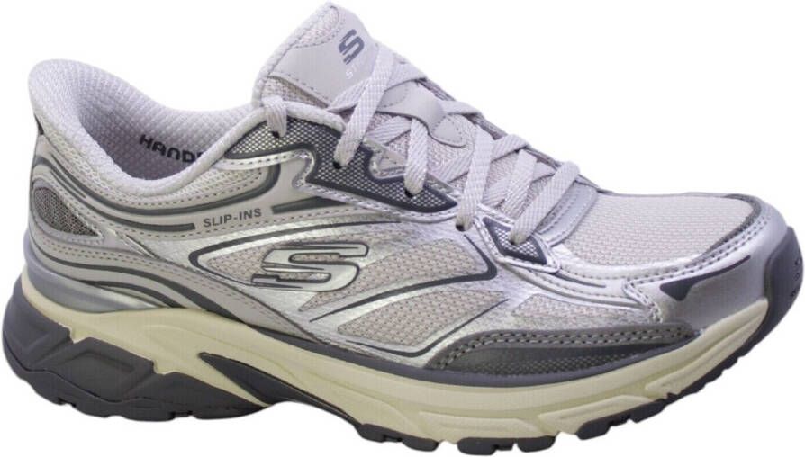 Skechers Slip-on sneakers STAMINA SPORT Retro sneaker veterschoen met metallic accenten - Foto 8