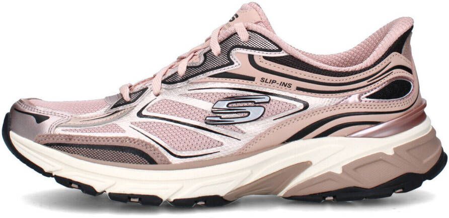 Skechers Slip-on sneakers STAMINA SPORT Retro sneaker veterschoen met metallic accenten - Foto 6