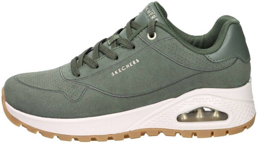 Skechers Uno Rugged Chillproof Sneakers groen Dames - Foto 7
