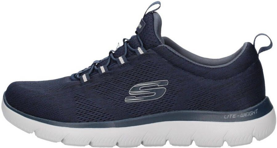 Skechers Slip-on sneakers Summits Vrijetijdsschoen slipper comfortschoen met elastische bungee-veters - Foto 9