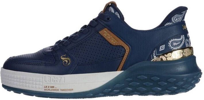 Skechers Slip-on sneakers SIZZLE-SNOOP SIZZLE SLIP-INS PAISLEY snoop dogg sneaker om in te stappen