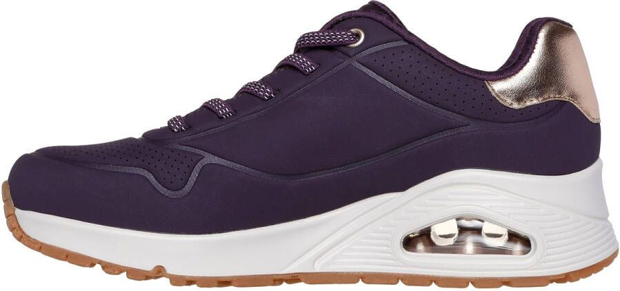 Skechers Sneaker 155196 DKPR UNO-SHIMMER AWAY Donkerpaars - Foto 8