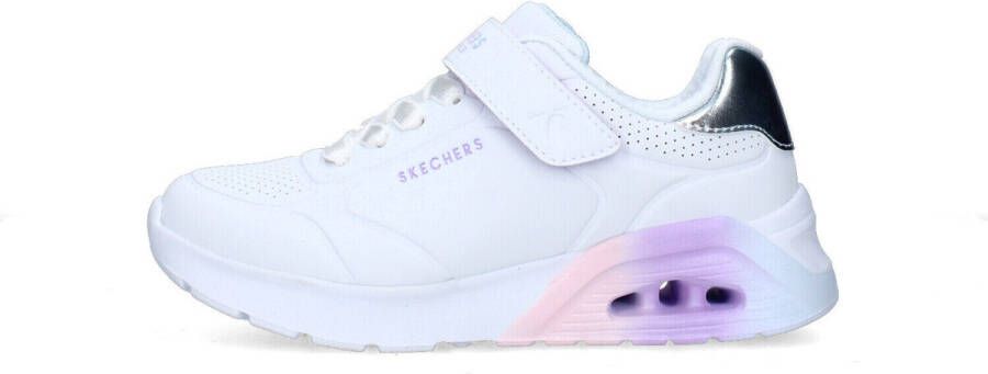 Skechers Uno Lite 2.0 meisjes sneakers wit Extra comfort Memory Foam - Foto 5