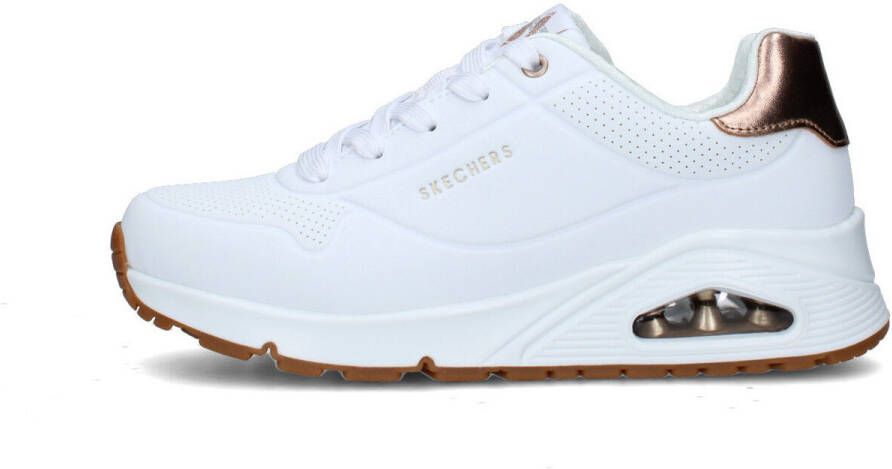 Skechers Uno Gen1 Kinder Sneakers 310545l-wht Kleur Wit