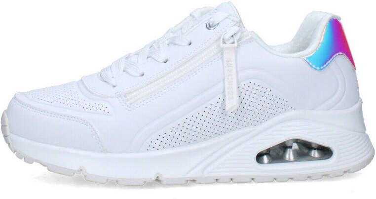 Skechers Uno chunky sneakers wit Meisjes Imitatieleer Effen 29 - Foto 8