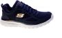 Skechers Burns-Agoura Mannen Marineblauw Sneakers - Thumbnail 2