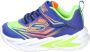 Skechers S Lighs Flex-Glow Ultra jongens sneaker Blauw multi - Thumbnail 3