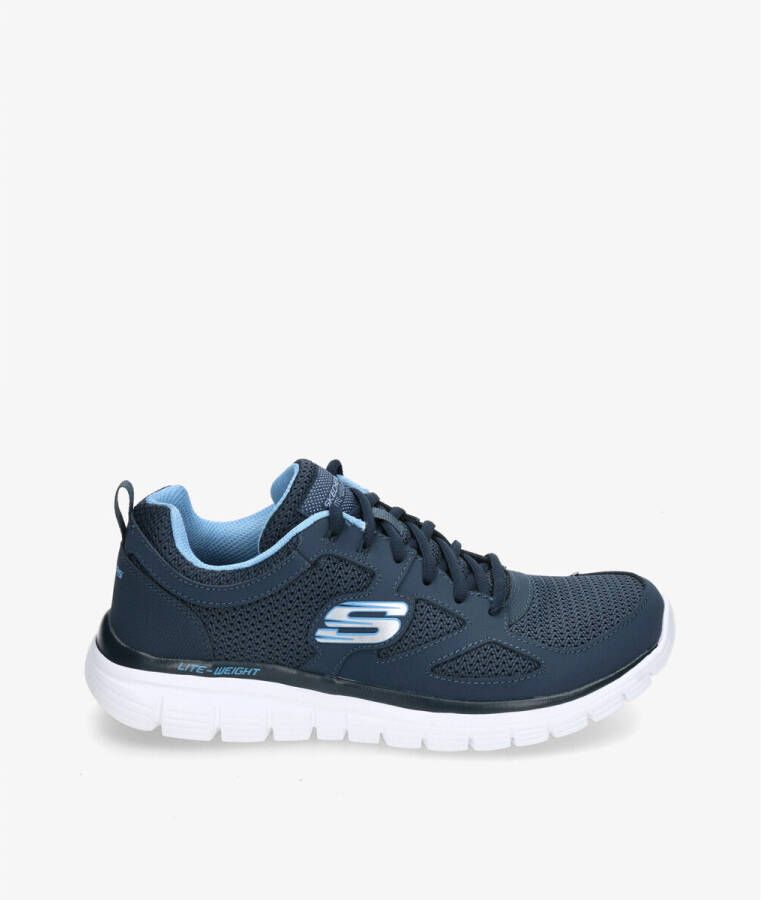 Skechers Burns Agoura Blauw Hardloopschoenen voor heren - Foto 4