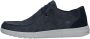 Skechers Melson-Raymon 66387-BLU Mannen Blauw Sneakers - Thumbnail 3