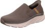 Skechers Slip-Ins: D'Lux Walker Orford Sportief donkerbruin - Thumbnail 3