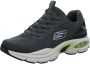Skechers Skech-Air Ventura 232655-CCLM Mannen Grijs Sneakers Sportschoenen - Thumbnail 4