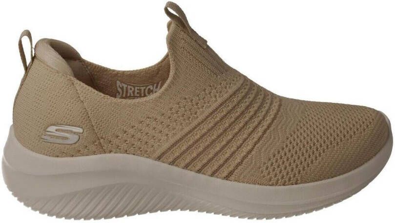 Skechers Beige Slip-On Stretch Fit Sneakers Beige Dames - Foto 2