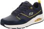 Skechers Sneaker UNO Retro one 183020 NVY Navy Blauw Geel - Thumbnail 2