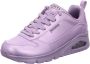 Skechers Uno Galactic Gal Dames Sneakers Lavendel - Thumbnail 4
