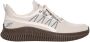 Skechers Bobs Geo 118171-NTMT Mannen Beige Sneakers Sportschoenen - Thumbnail 3