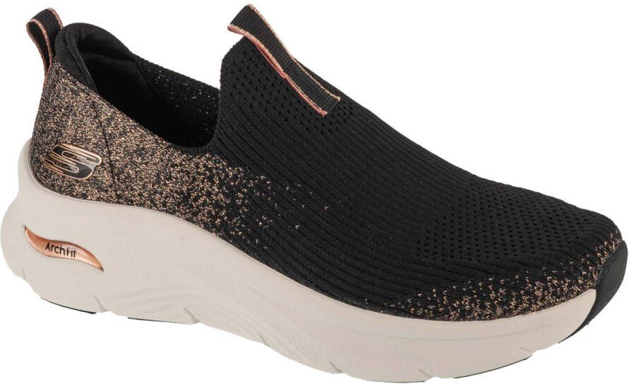 Skechers Lage Sneakers Arch Fit D'Lux Glimmer Dust