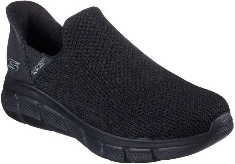 Skechers Slip-Ins: Bobs Sport B Flex Resilient Edge 118306-BBK Mannen Zwart Sneakers