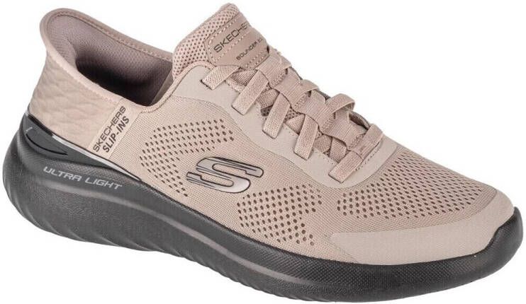 Skechers Fitness Schoenen Slip-ins Bounder 2.0. Emerged 232459-TPBK Taupe Black - Foto 4