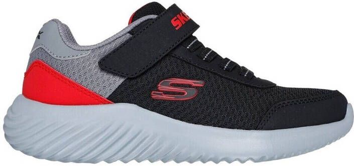 Skechers Bounders sneakers zwart grijs Uitneembare zool - Foto 3